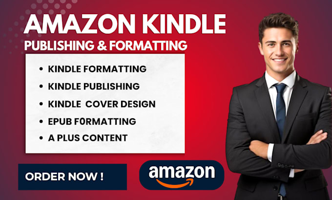 formatting and publish your ebook, and paperback for amazon