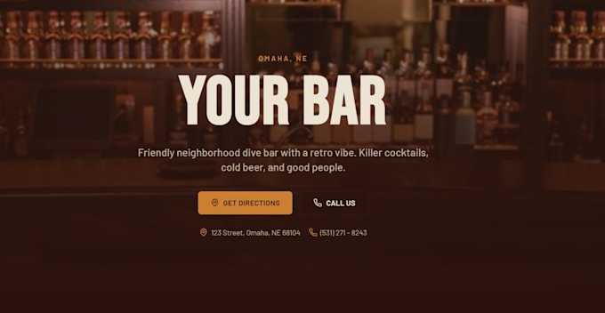 make a website for your business
