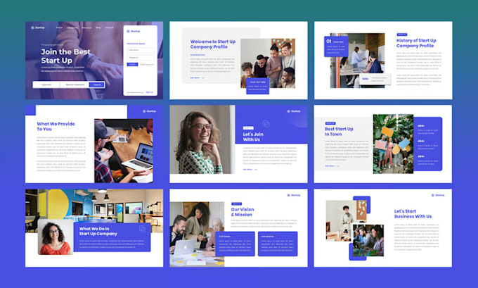 powerpoint presentation design investor pitch deck for startups