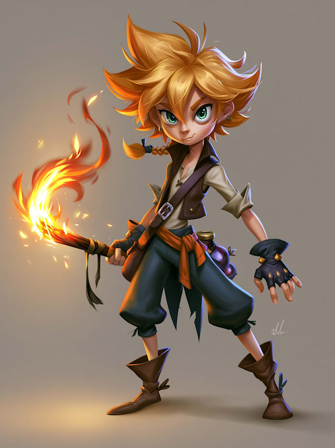 draw your rpg 2d game character design