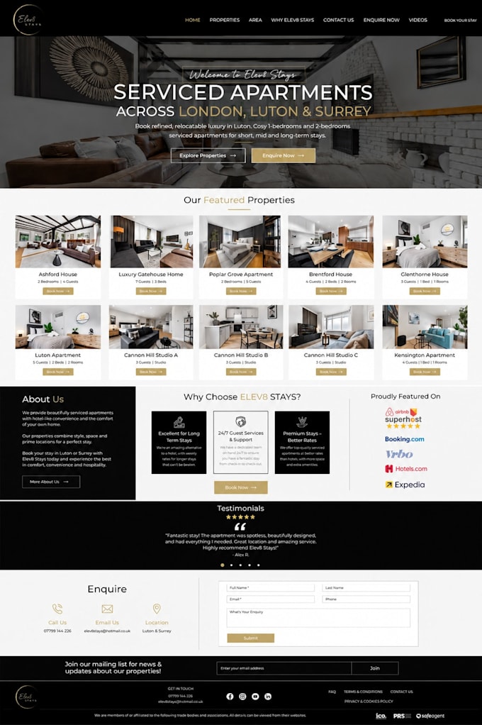 build a professional hotel or travel wordpress website