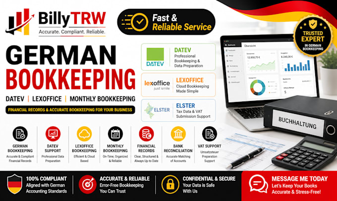 do german bookkeeping datev lexoffice monthly bookkeeping financial records