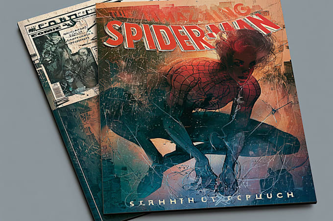 create custom comic cover art for your story