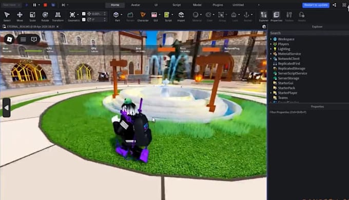 create high quality roblox 3d models, roblox clothes, and vrchat avatar