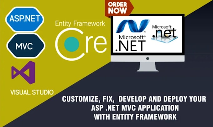 develop asp net core web api and sql server backend
