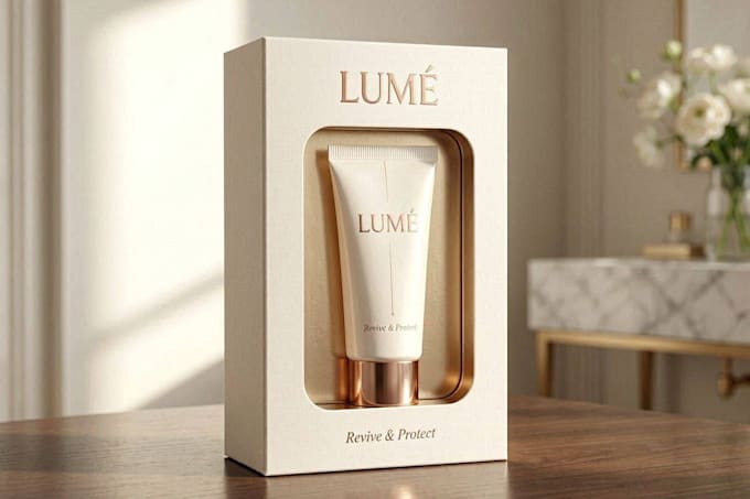 design creative box, pouch and label packaging design