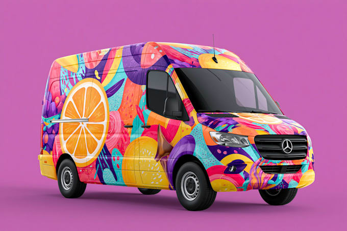 create professional car wrap , vehicle wrap
