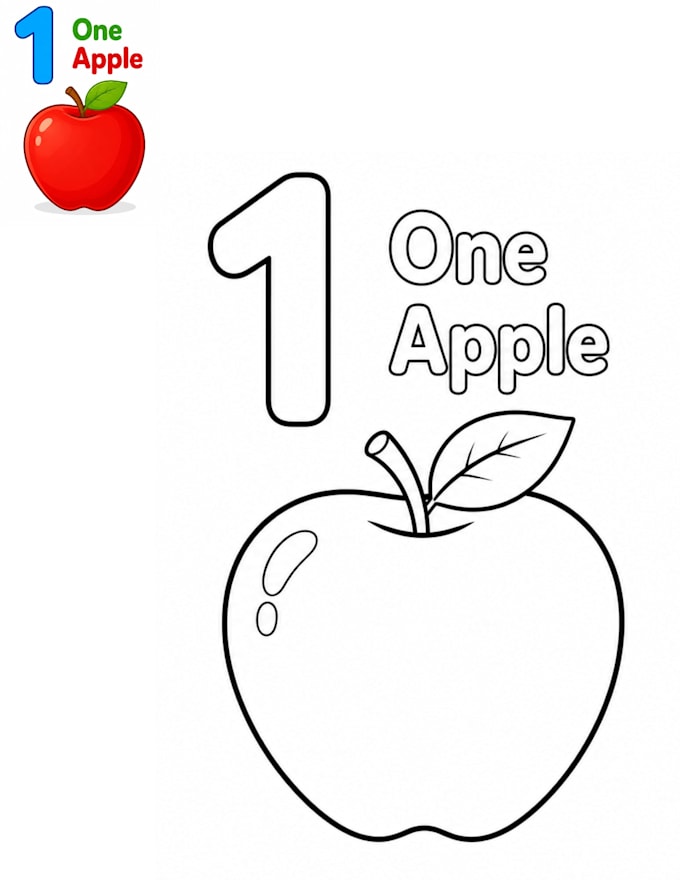 create printable 123 numbers and math coloring pages for kids
