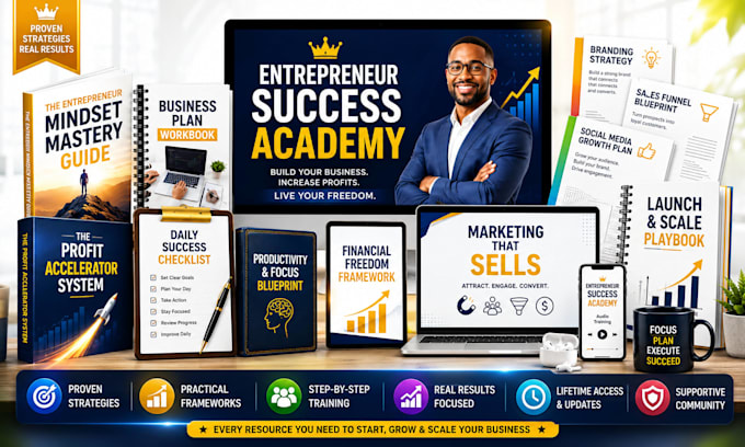 create advance educational course, online coaching, course content creator
