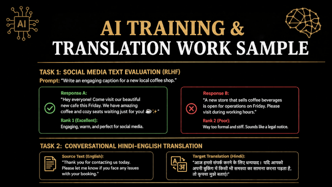be your expert ai trainer