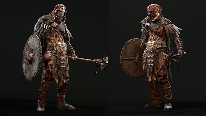 create custom skyrim fallout 4 and bg3 armor, weapon and creature mod