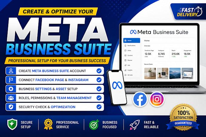create and optimize your meta business suite account