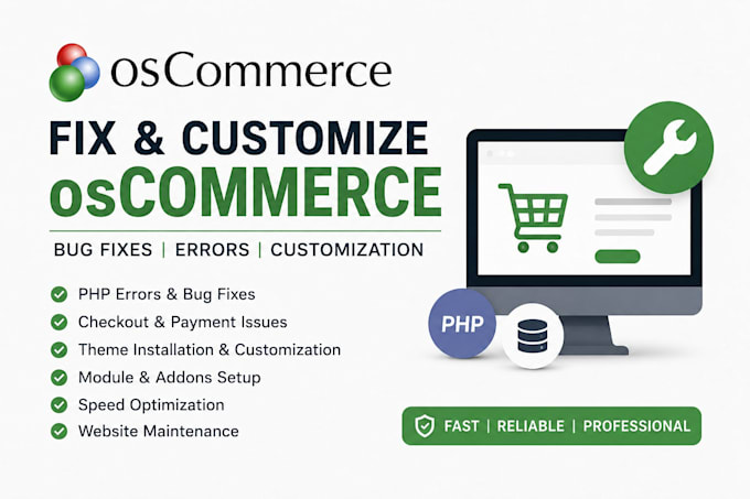 fix oscommerce PHP error checkout issues do website customization install theme