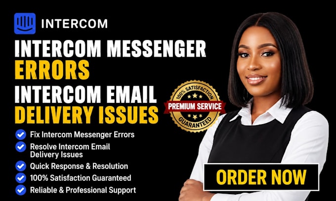 fix intercome messenger errors email delivery issues