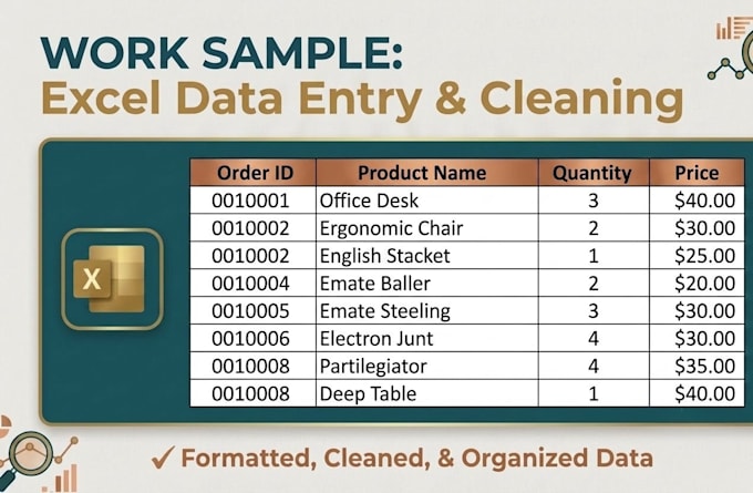 do professional data entry and copy paste work