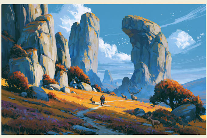 do amazing fantasy landscape