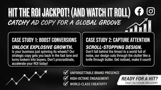 write high converting ad copy for facebook and instagram ads