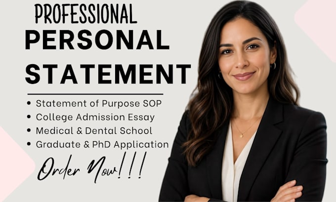 edit and proofread your dental school personal statement and application essays