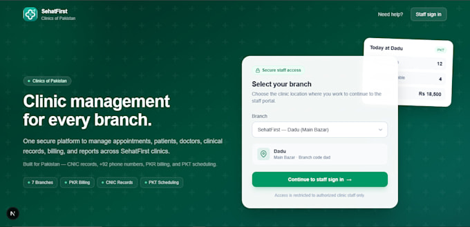 be your front end web developer, CRM developer, website design expert