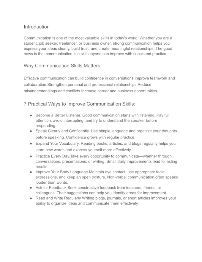 write SEO friendly blog post