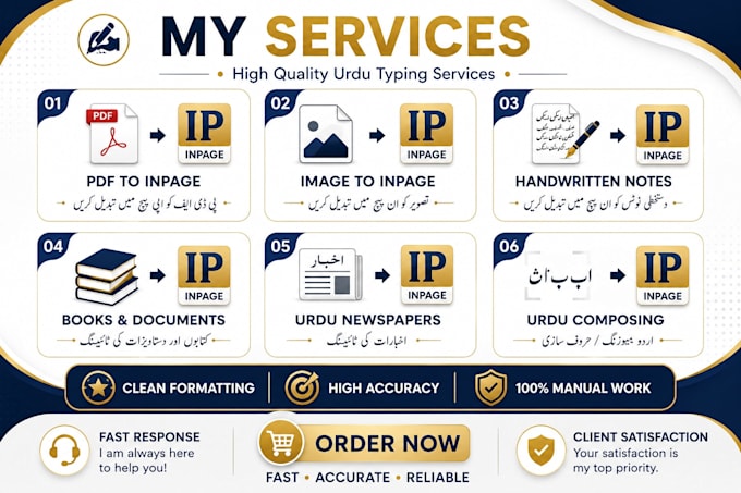 do accurate urdu inpage typing and composing