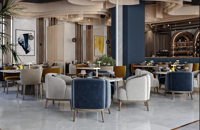 renovate 3d restaurant interior,bistro cafeteria,outdoor lounge,shopfront render