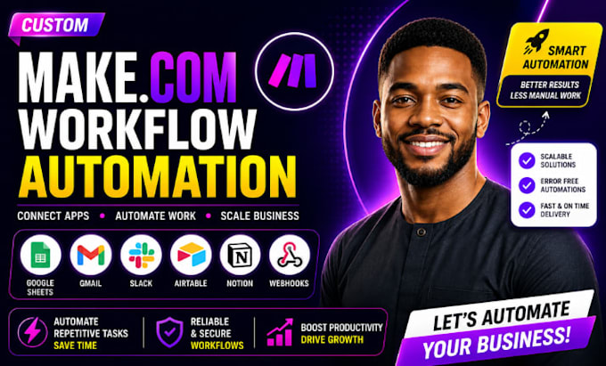 build makecom workflow automation with ai integrations for business growth