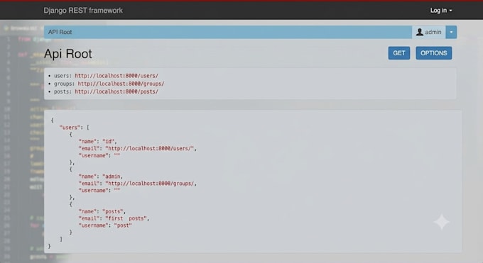 build rest apis using django rest framework
