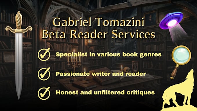 be your beta reader and provide constructive feedback