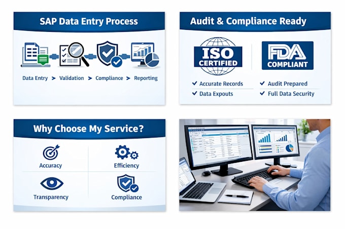 do something I am really good at data entry in sap