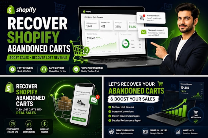 recover your shopify abandoned carts and increase your sales