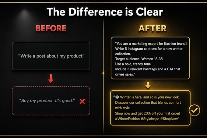 write ai marketing prompts