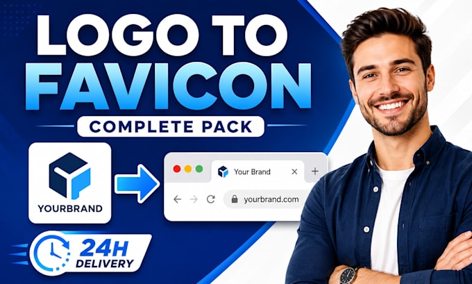 create a complete favicon pack from your logo