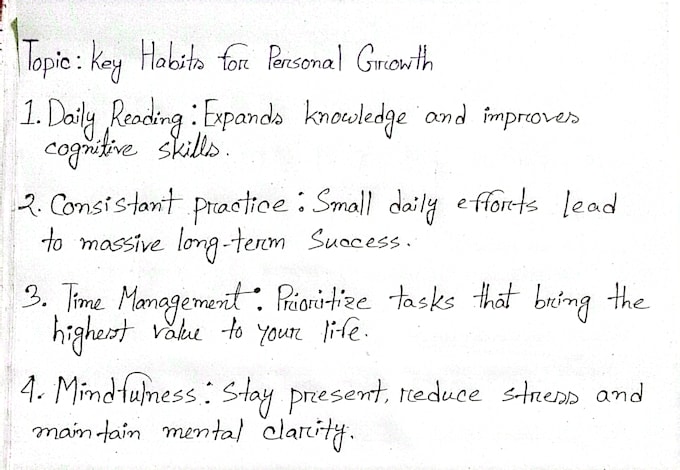 write anything with my beautiful handwriting