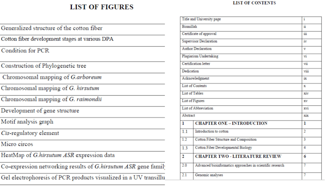 research analyst, scientific research, thesis, review articles