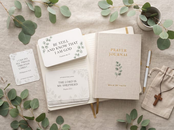 design christian scripture affirmation card flashcard etsy card prayer journal