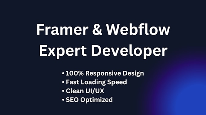 design a modern landing page or website in framer or wordpress