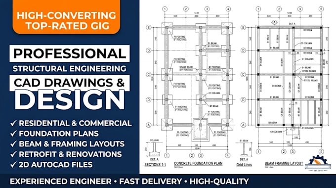 provide structural drawing and calculation for building regulations permit