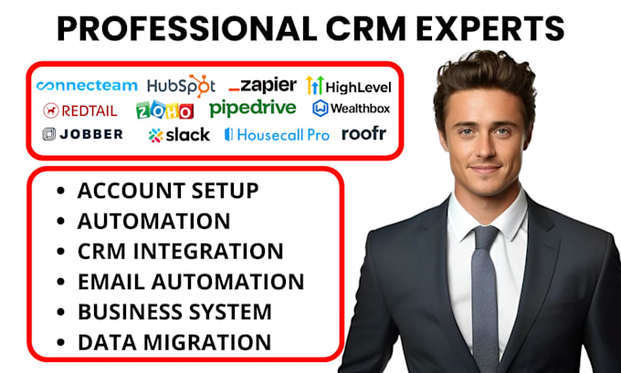 automate connecteam with zapier and CRM integrations