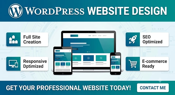 design a modern wordpress website