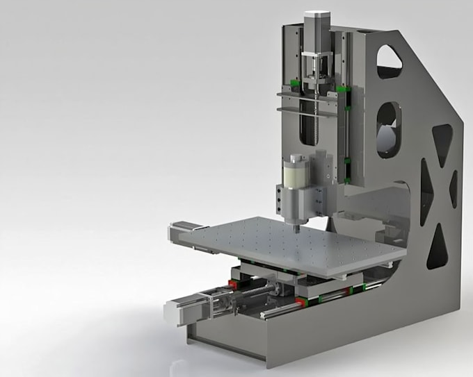 create mechanical product design with cad files for cnc machining