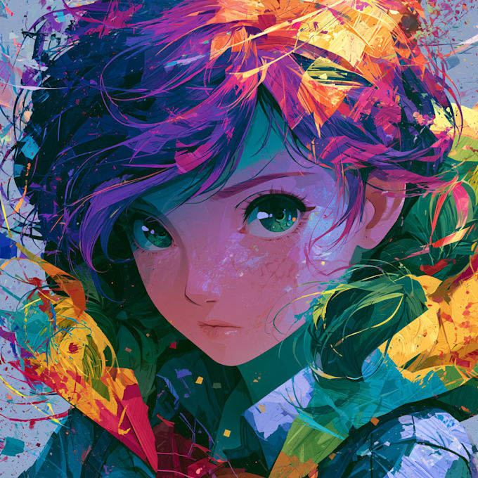 draw anime art and illustration
