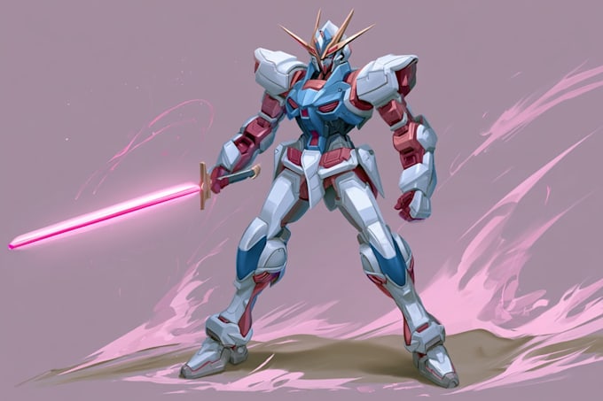 make a mecha robot gundam