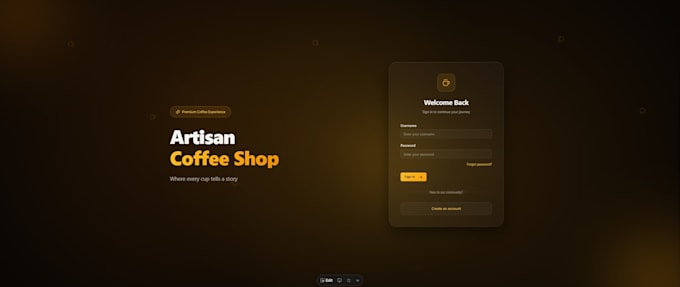 design a modern animated website using ai for your business