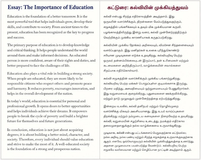 do copy writing and translation