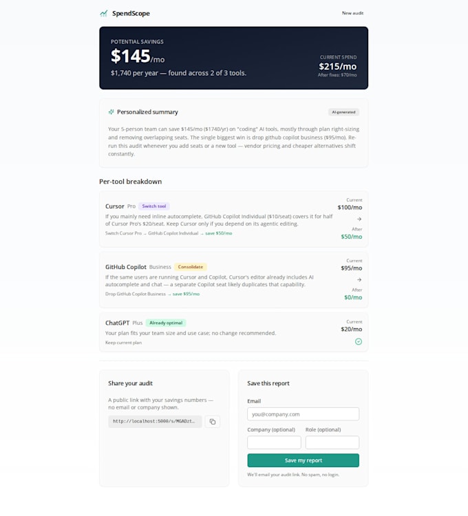 build a fullstack expense tracking web app with typescript