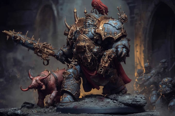 paint your warhammer 40k and fantasy miniatures