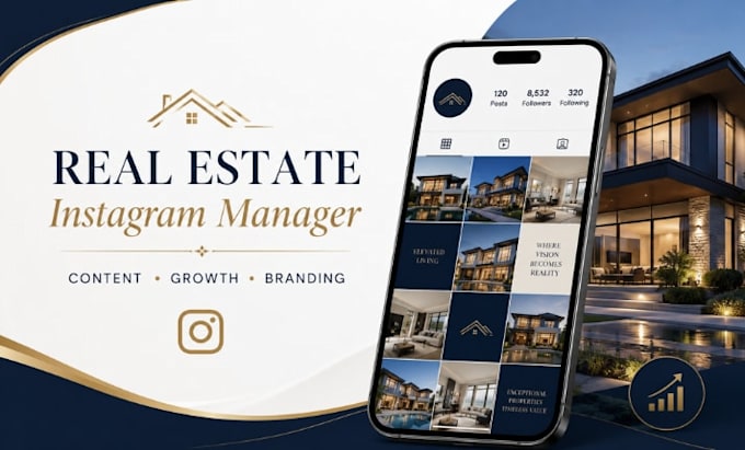 be your real estate social media manager and content creator