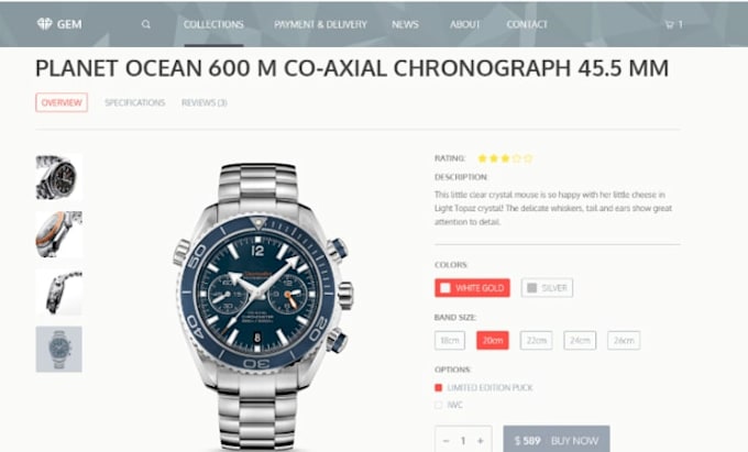 design squarespace watch maker website collection website portfolio website