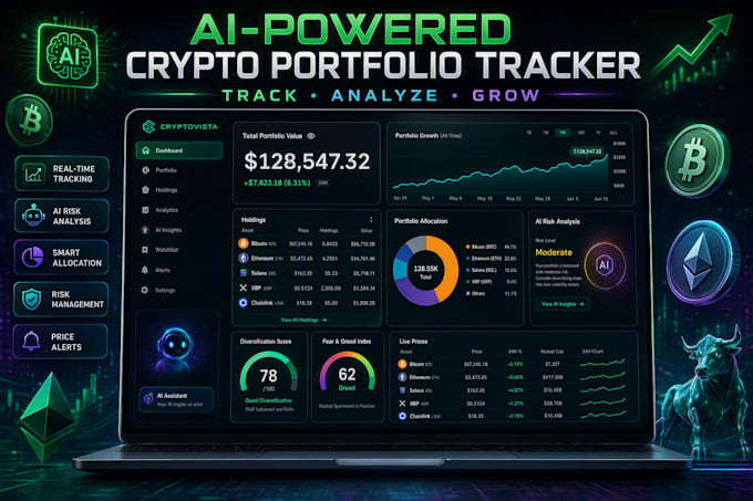 build an ai powered crypto portfolio tracker web app